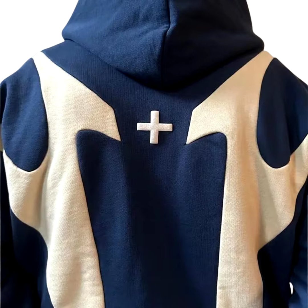 American Retro Letter Printed Devil Pattern Hoodie Y2K Harajuku Casual Couple Zipper Hoodies Sweatshirt Fashion Street Clothing