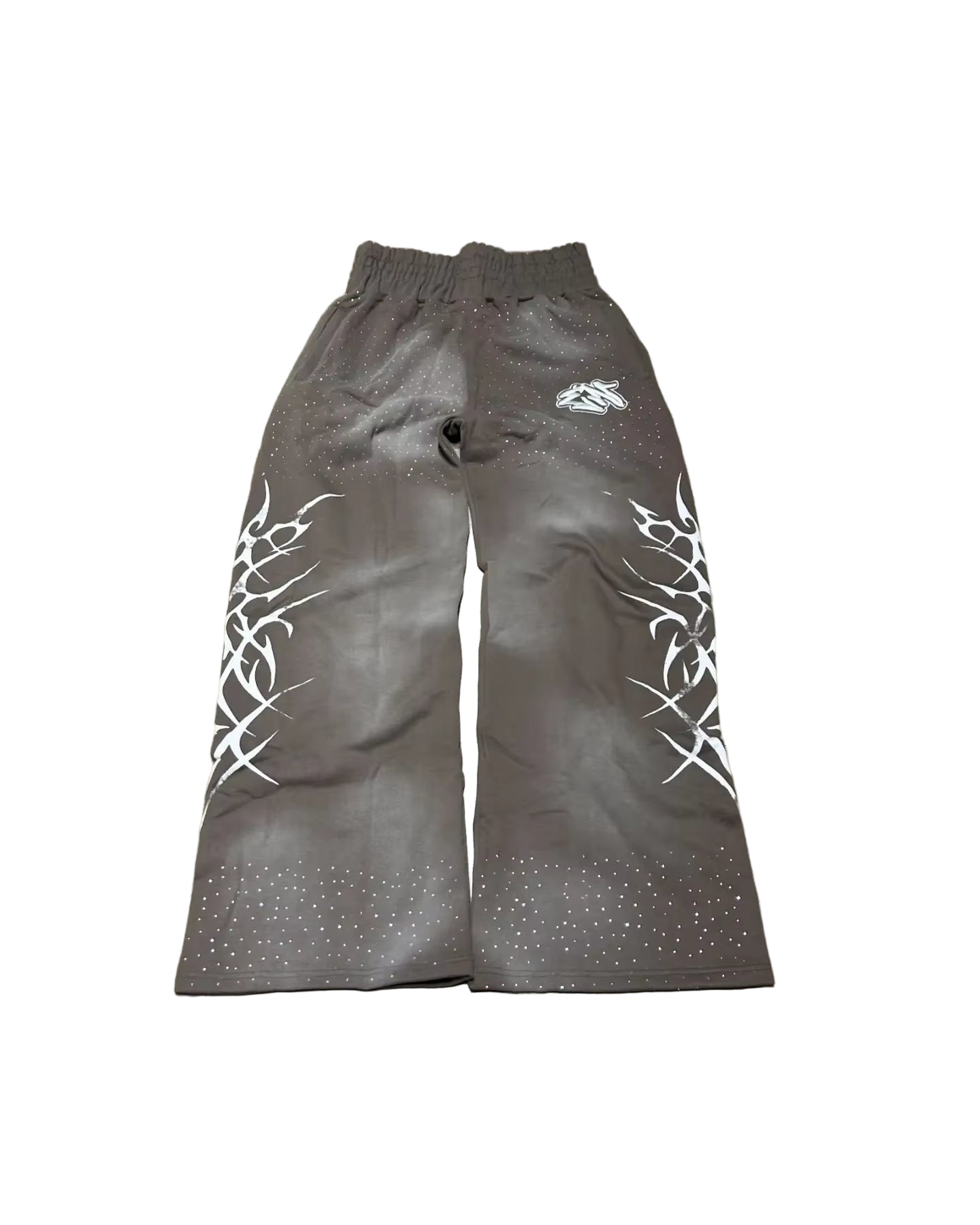 Y2K Gothic Hip Hop Casual Pants Jogger Harajuku Loose Elastic Waist Cotton Straight Trousers Men Women Gym Sweatpants Streetwear